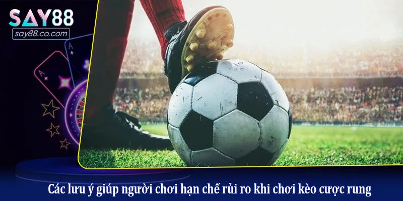 Kèo Rung Là Gì? Bí Quyết Đánh Rung Bất Bại Tại Say88 Các lưu ý giúp người chơi hạn chế rủi ro khi chơi kèo cược rung